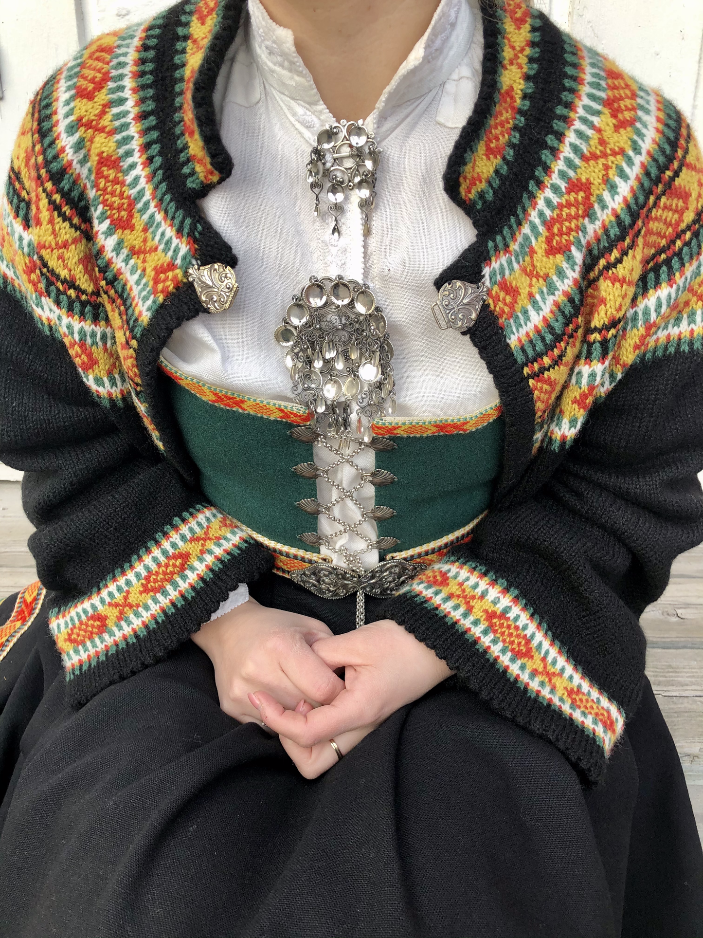 Bøkeskog (Digital) tilpasset Vestfoldbunadene