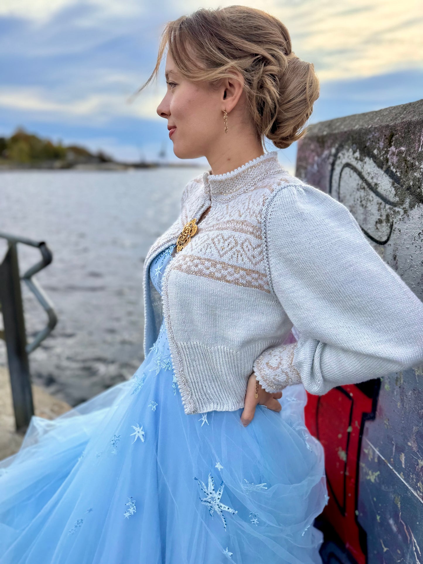 BUNADSTRIKK HEFTE Pia Brudejakke