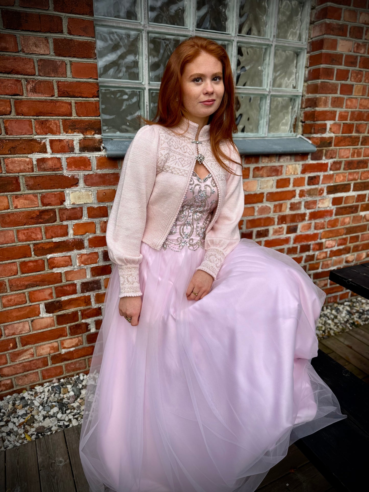 BUNADSTRIKK HEFTE Pia Brudejakke