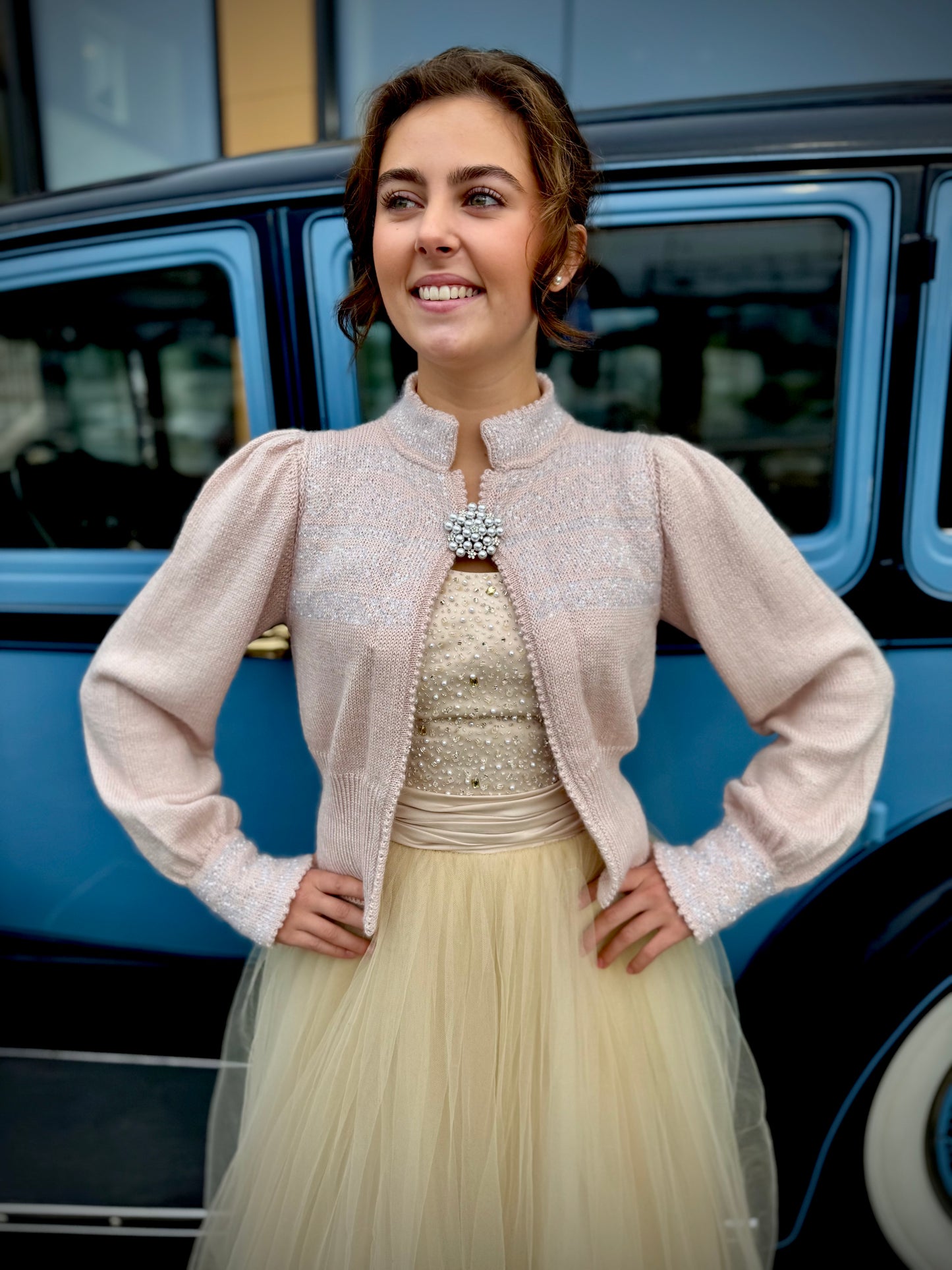 BUNADSTRIKK HEFTE Pia Brudejakke